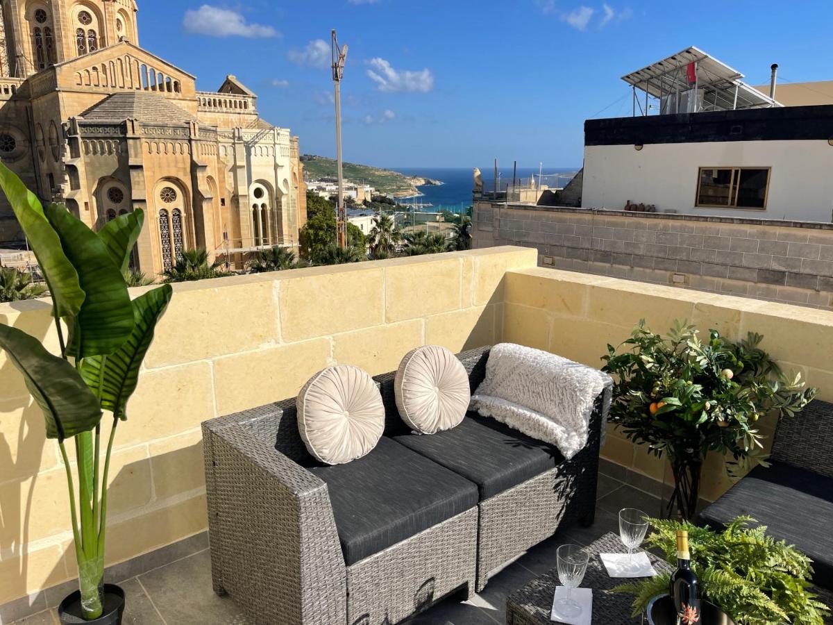 Ta Phyllis - Apartments & Villas With Sunset & Sea Views 艾因西莱姆 外观 照片